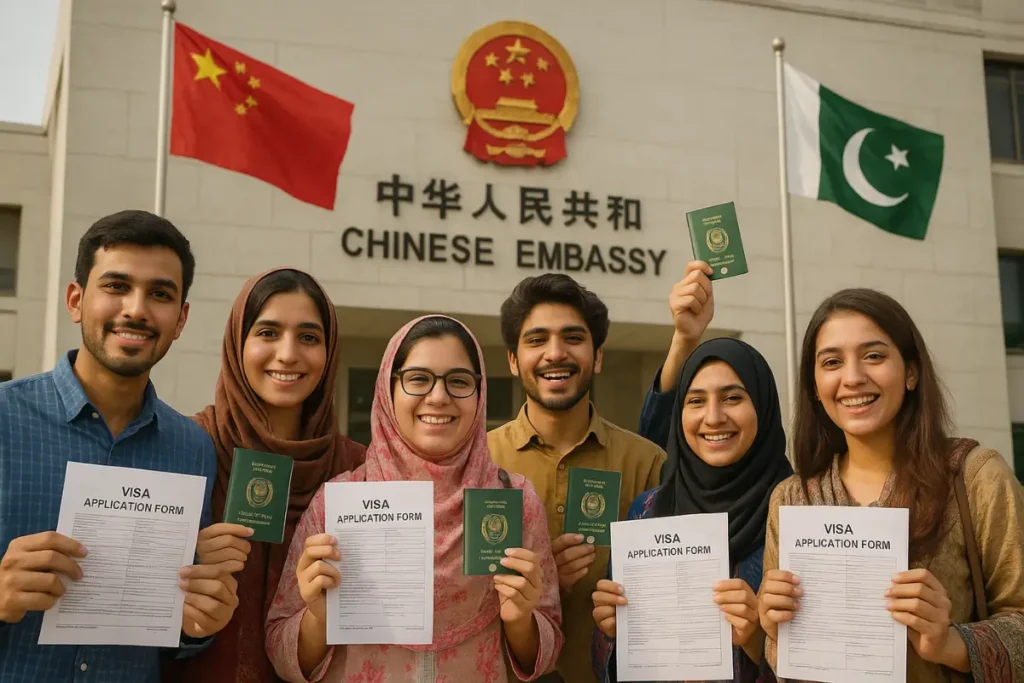 "Pakistani Students Celebrate X1 Visa Approval for China" "X1 Visa for China approved for Pakistani students applying for MBBS"