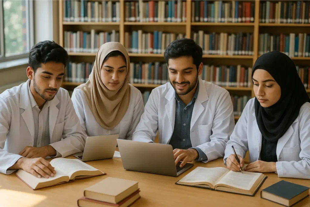 NLE Exam Preparation Career after MBBS in China — Pakistani students preparing for NLE exam
