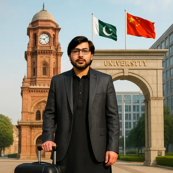 From Multan to China – MBBS Journey Pakistani MBBS student traveling from Multan to China for medical studies